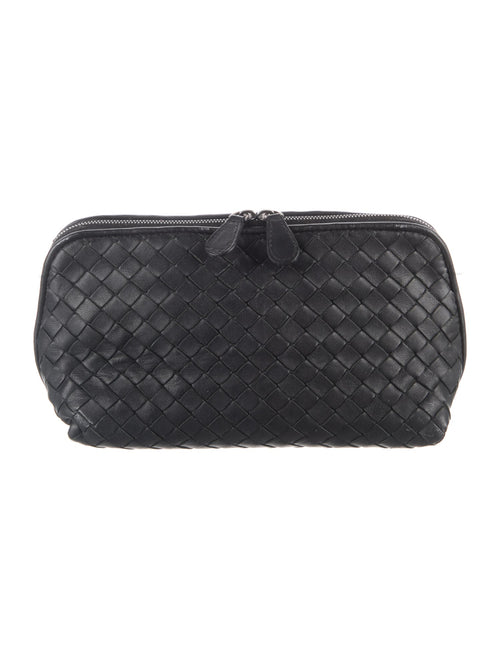 Bottega Veneta Leather Cosmetic Bag