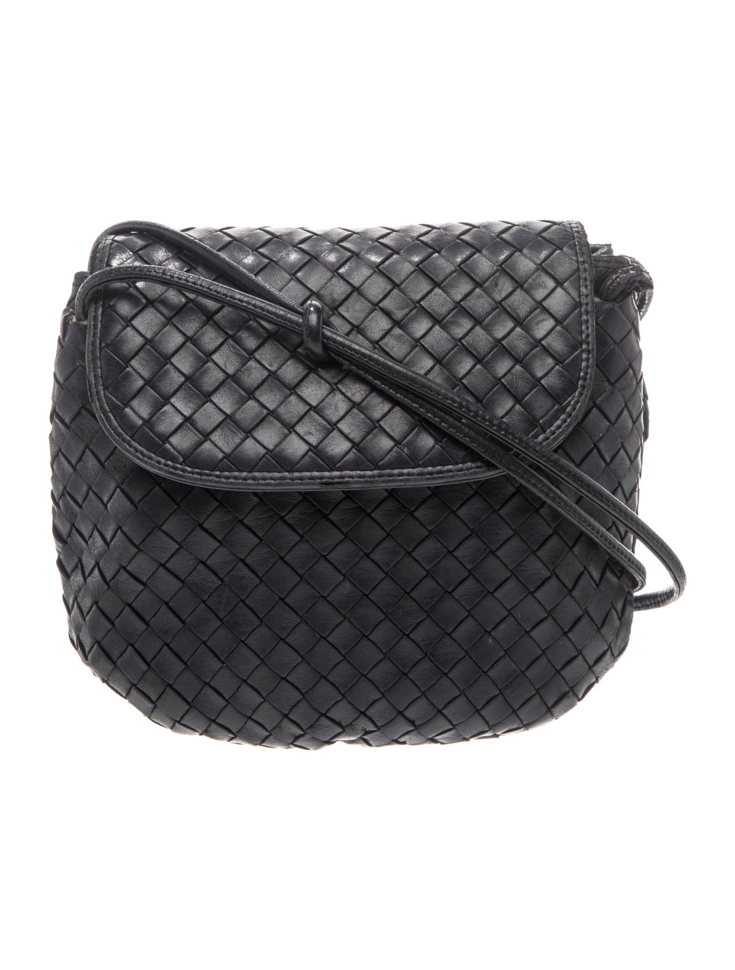 Bottega Veneta Intrecciato Crossbody Bag Vintage