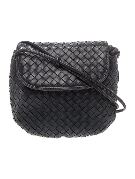 Bottega Veneta Intrecciato Crossbody Bag Vintage