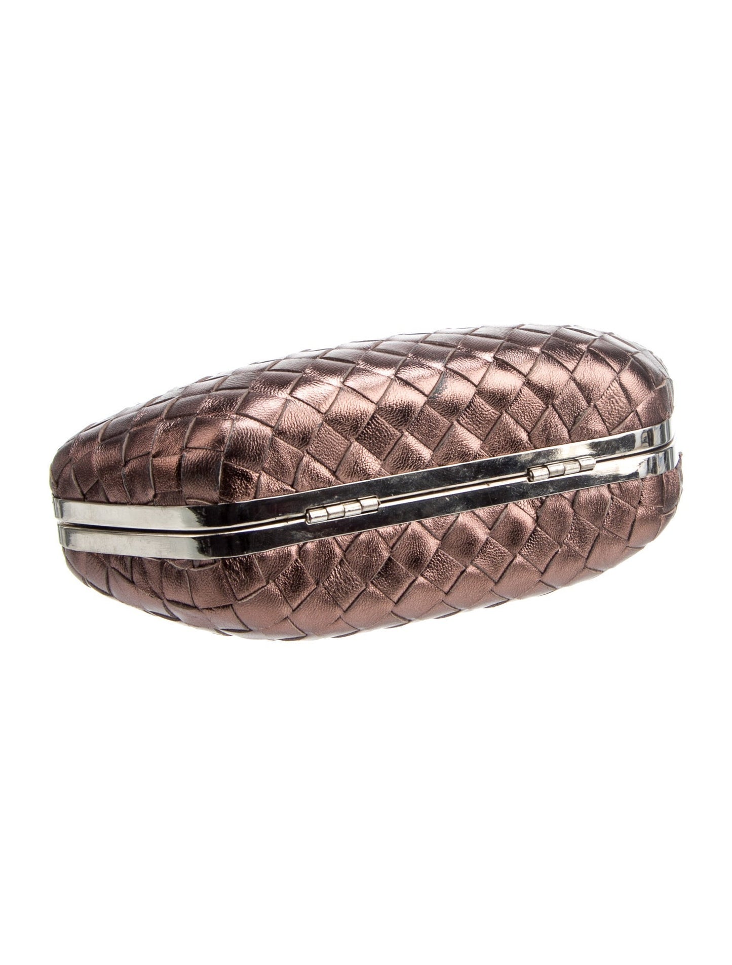 Bottega Veneta Leather Minaudière