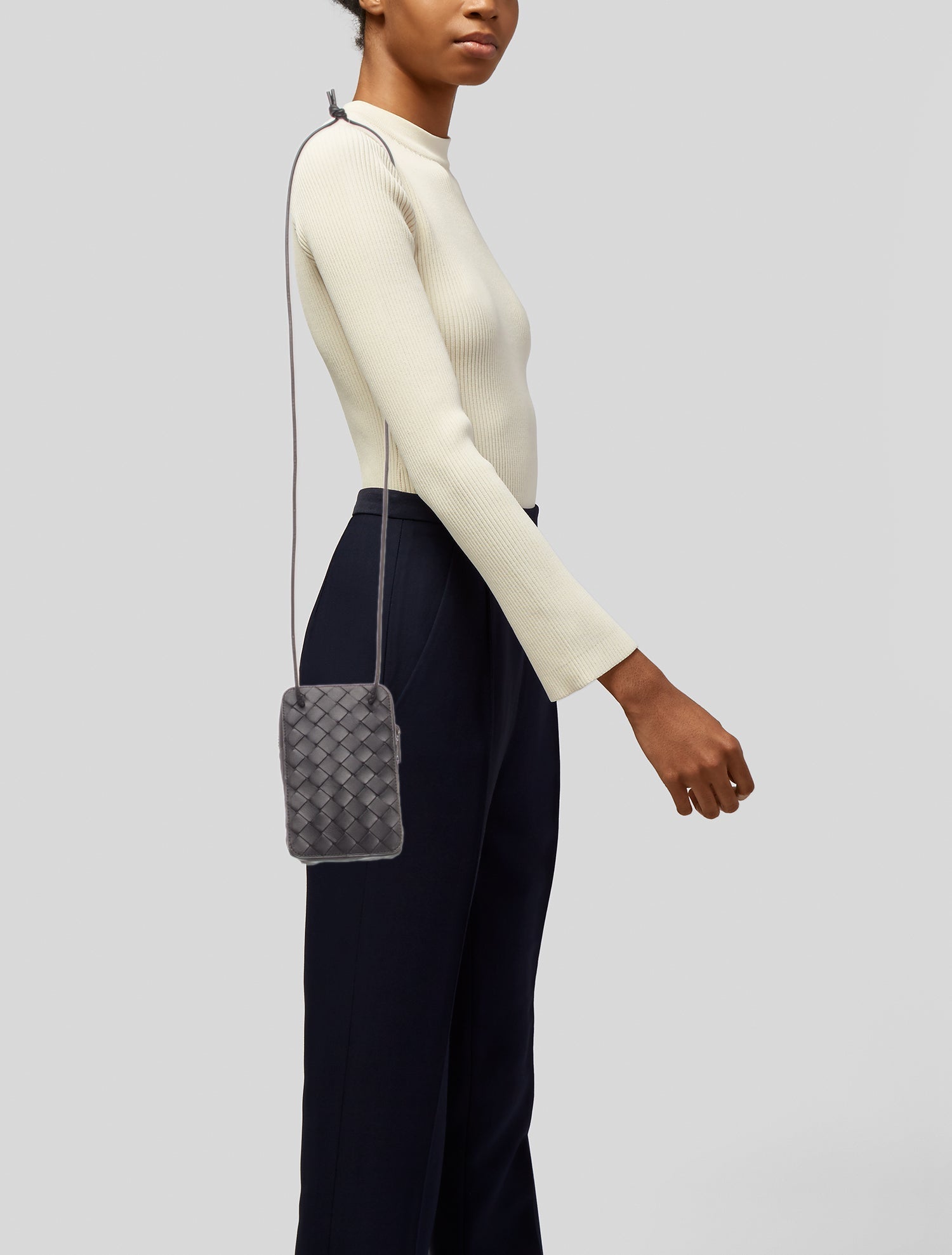Bottega Veneta Intrecciato Crossbody Bag