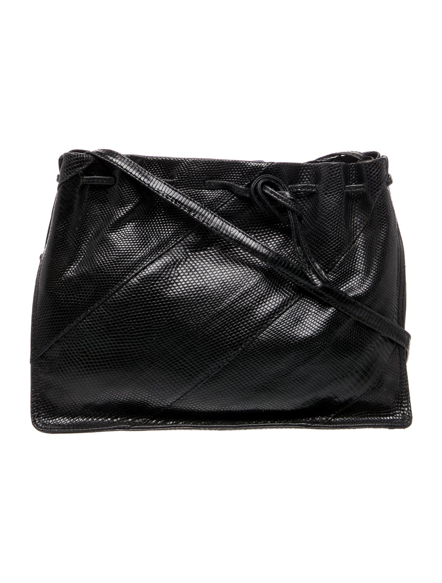 Bottega Veneta Lizard Shoulder Bag Vintage