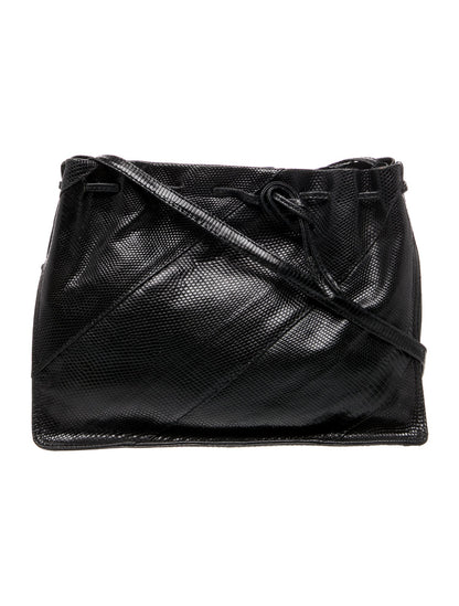 Bottega Veneta Lizard Shoulder Bag Vintage