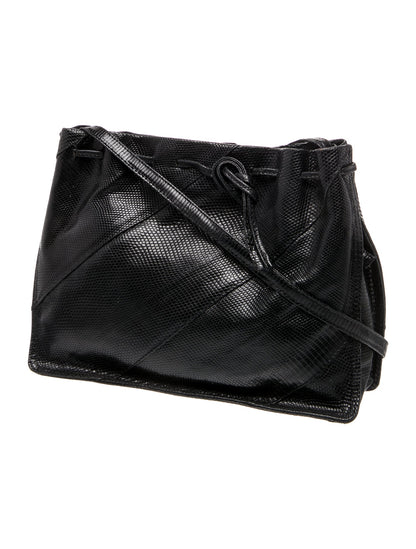Bottega Veneta Lizard Shoulder Bag Vintage