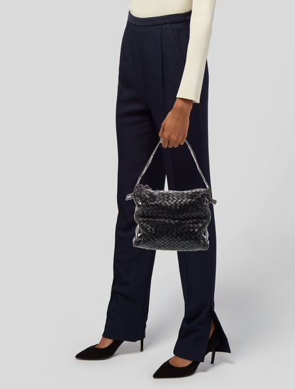 Bottega Veneta Intrecciato Shoulder Bag Vintage