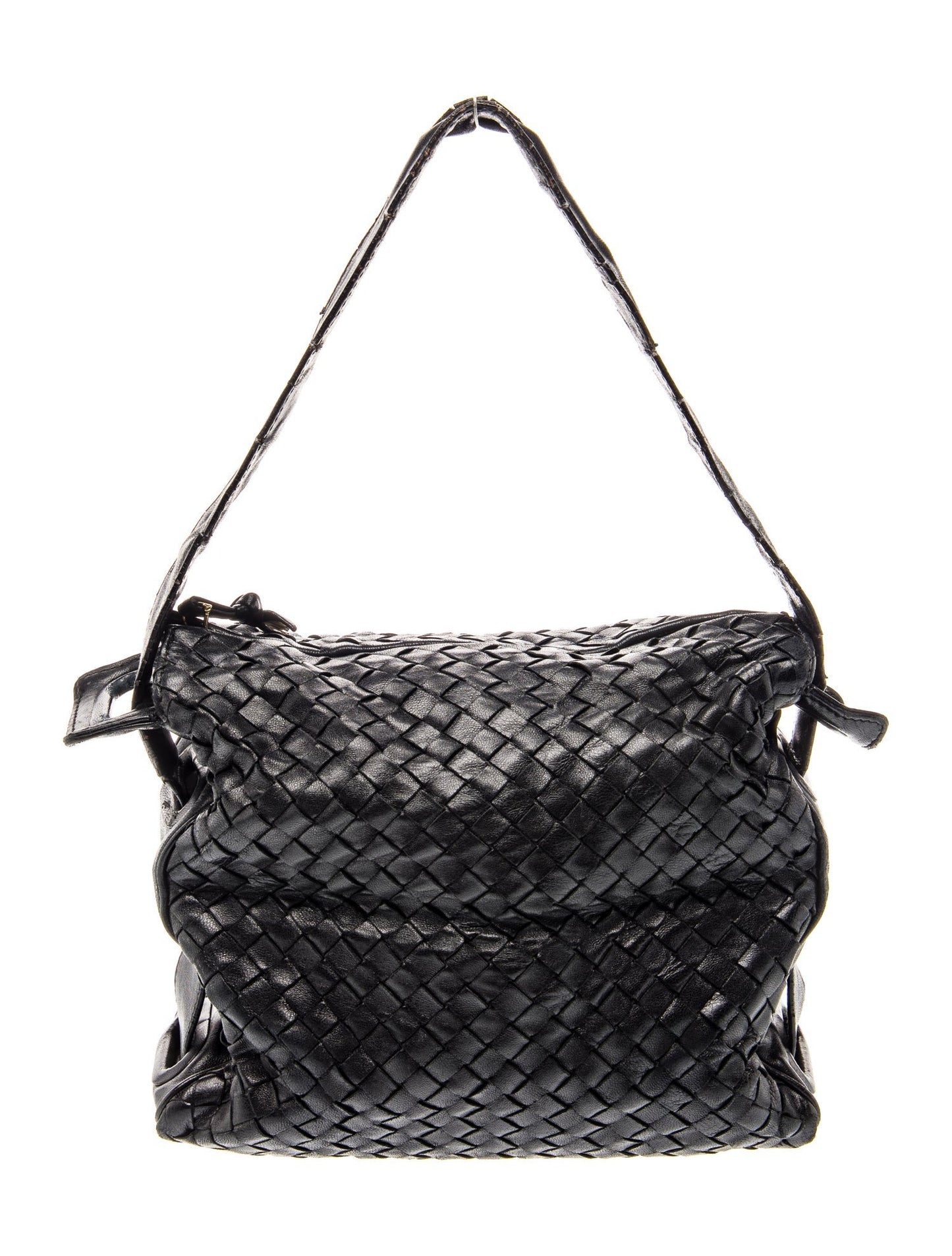Bottega Veneta Intrecciato Shoulder Bag Vintage