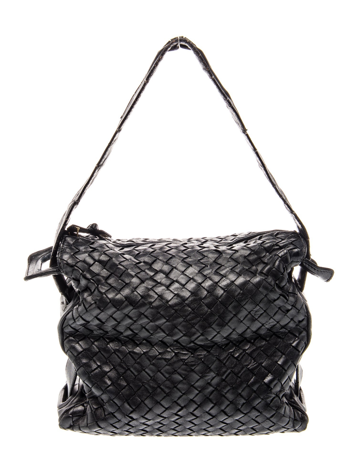Bottega Veneta Intrecciato Shoulder Bag Vintage