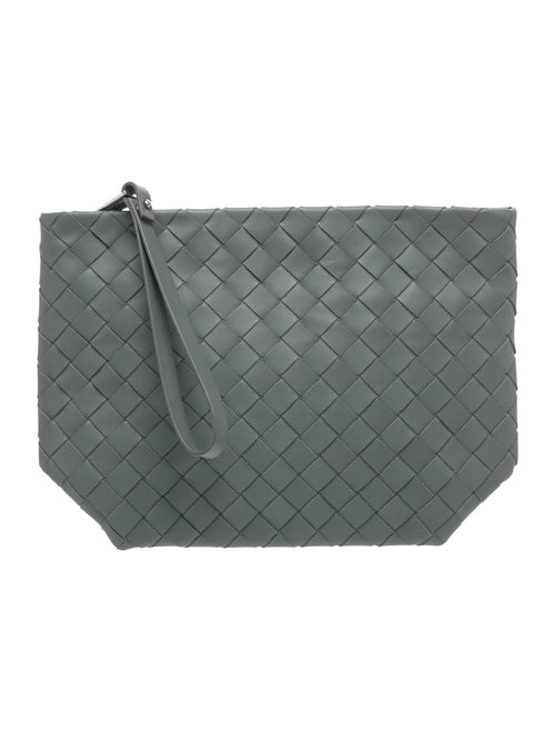 Bottega Veneta Intrecciato Clutch w/ Tags