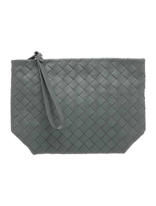 Bottega Veneta Intrecciato Clutch w/ Tags