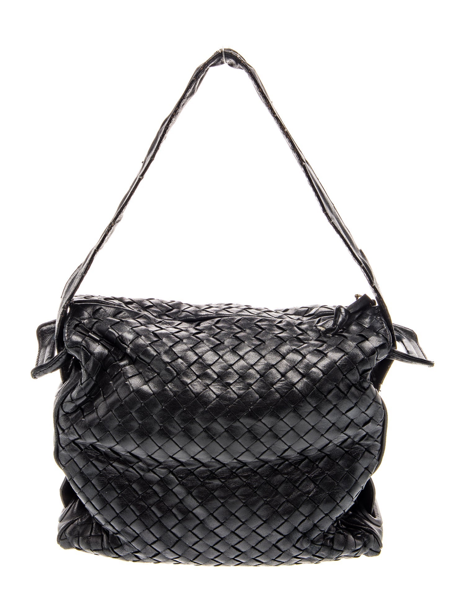 Bottega Veneta Intrecciato Shoulder Bag Vintage
