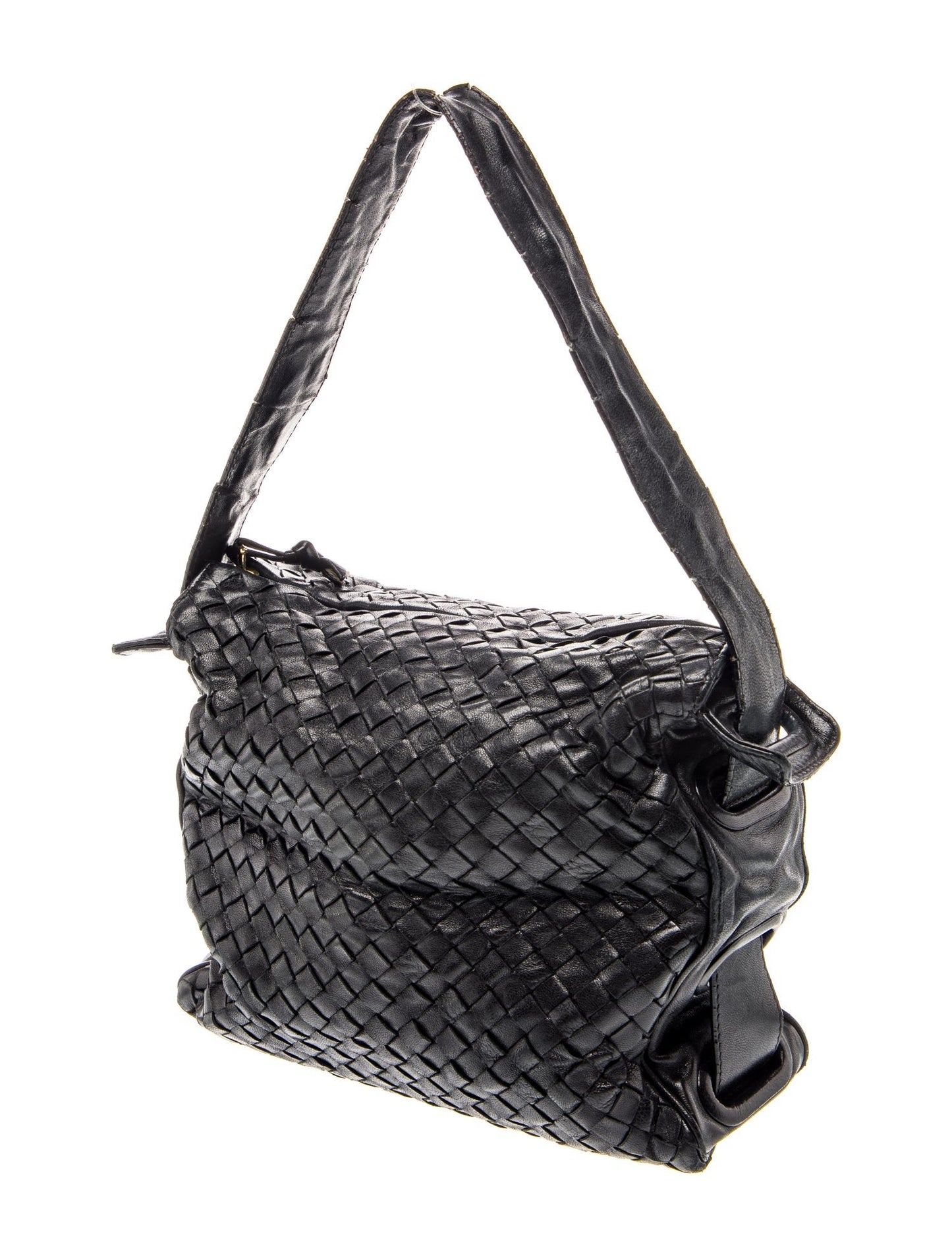 Bottega Veneta Intrecciato Shoulder Bag Vintage