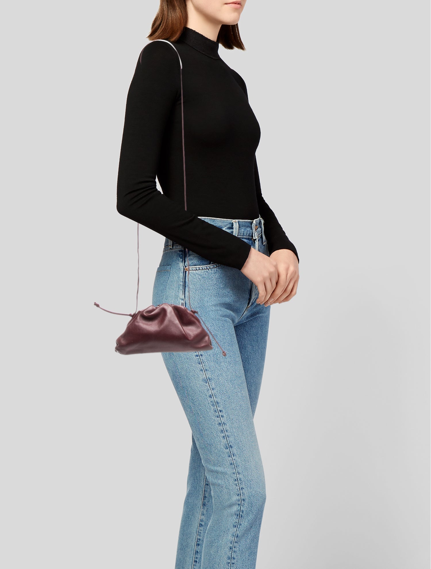 Bottega Veneta Leather Mini Pouch