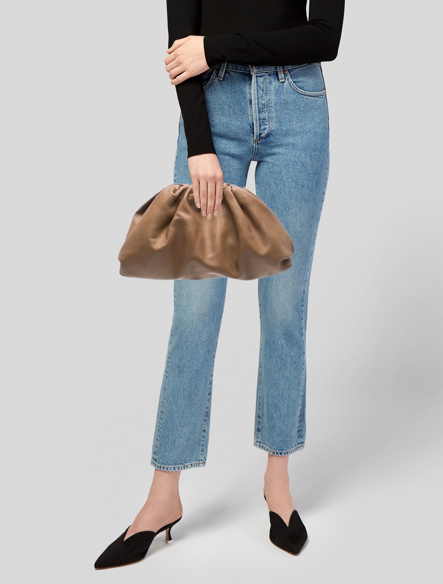 Bottega Veneta Leather The Pouch
