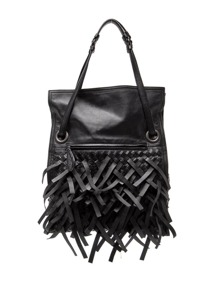 Bottega Veneta Intrecciato Fringe Palio