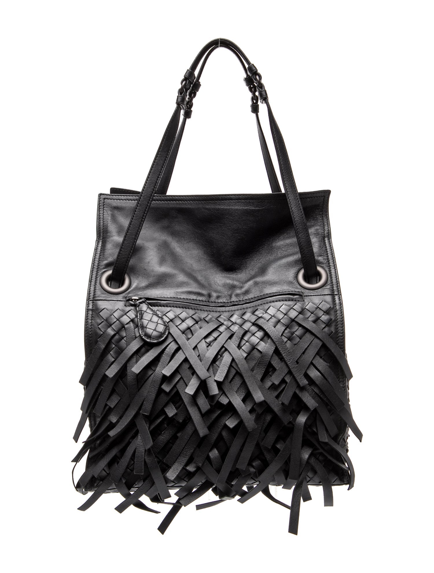 Bottega Veneta Intrecciato Fringe Palio