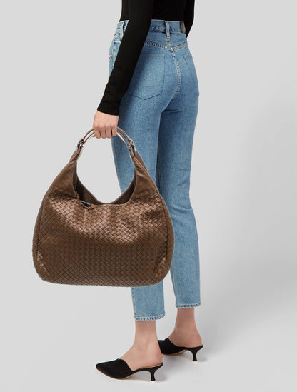 Bottega Veneta Intrecciato Campana Large Vintage