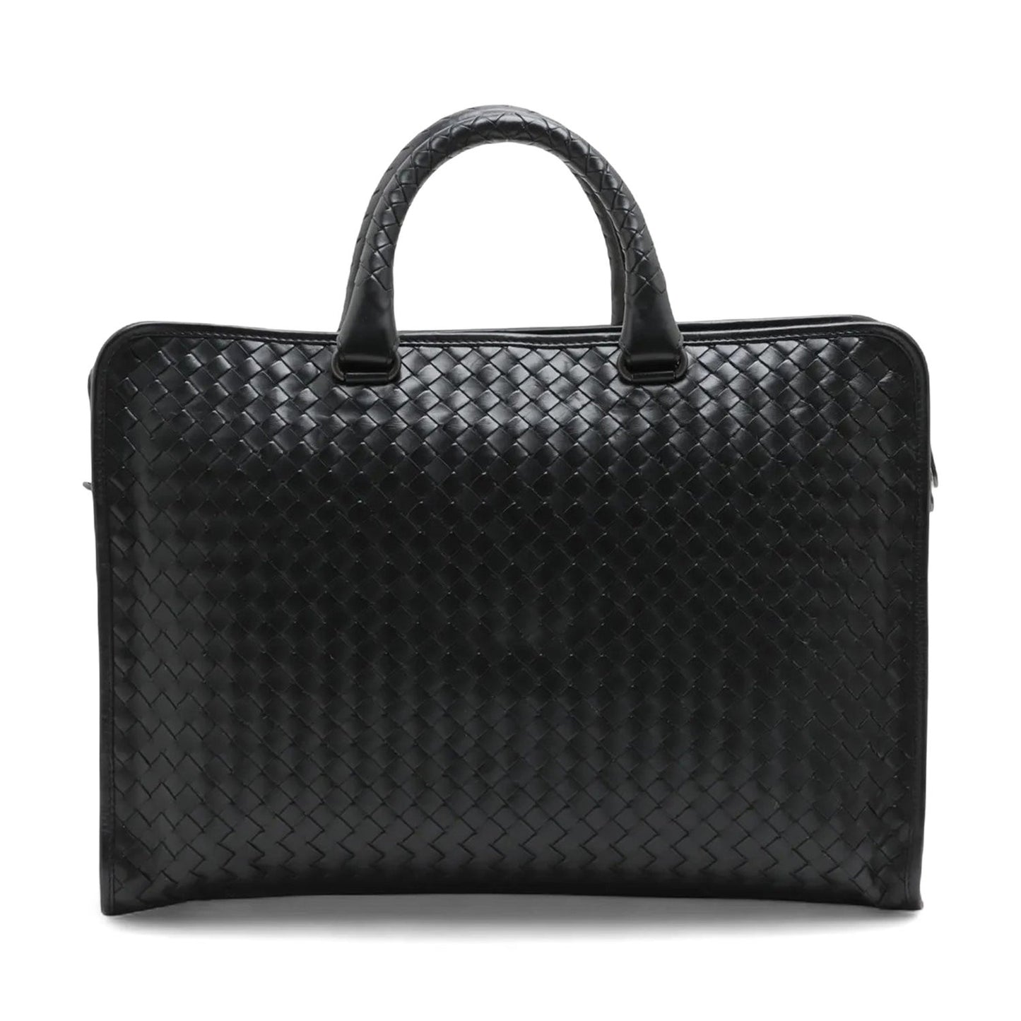 Bottega Veneta Lambskin Intrecciato 2way Business Bag