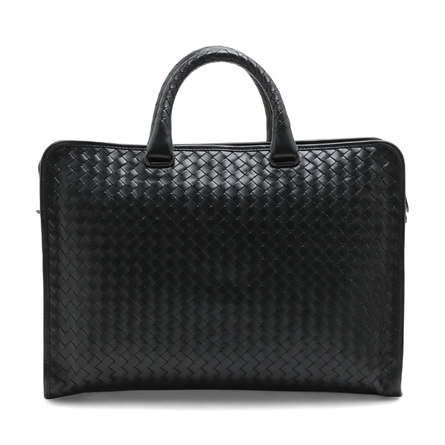 Bottega Veneta Lambskin Intrecciato 2way Business Bag