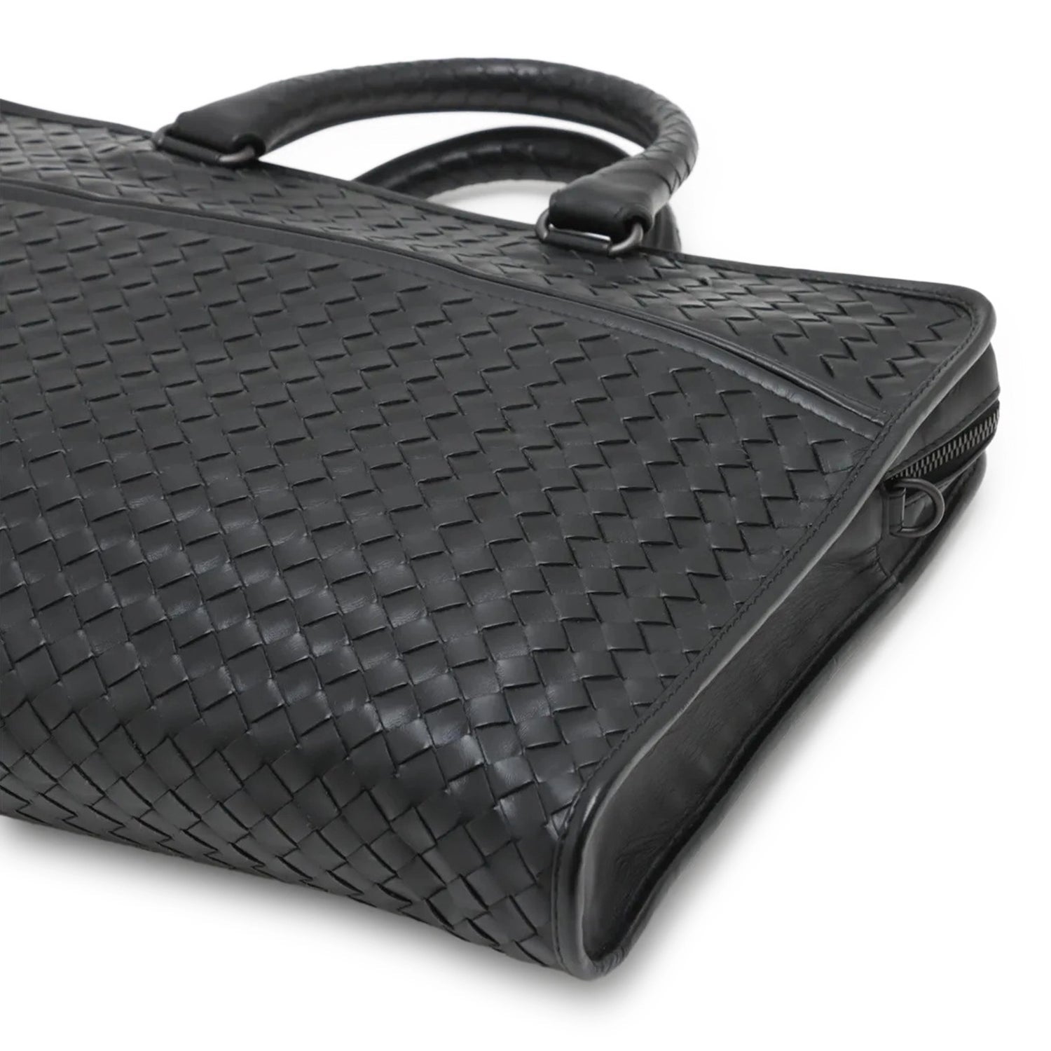 Bottega Veneta Lambskin Intrecciato 2way Business Bag