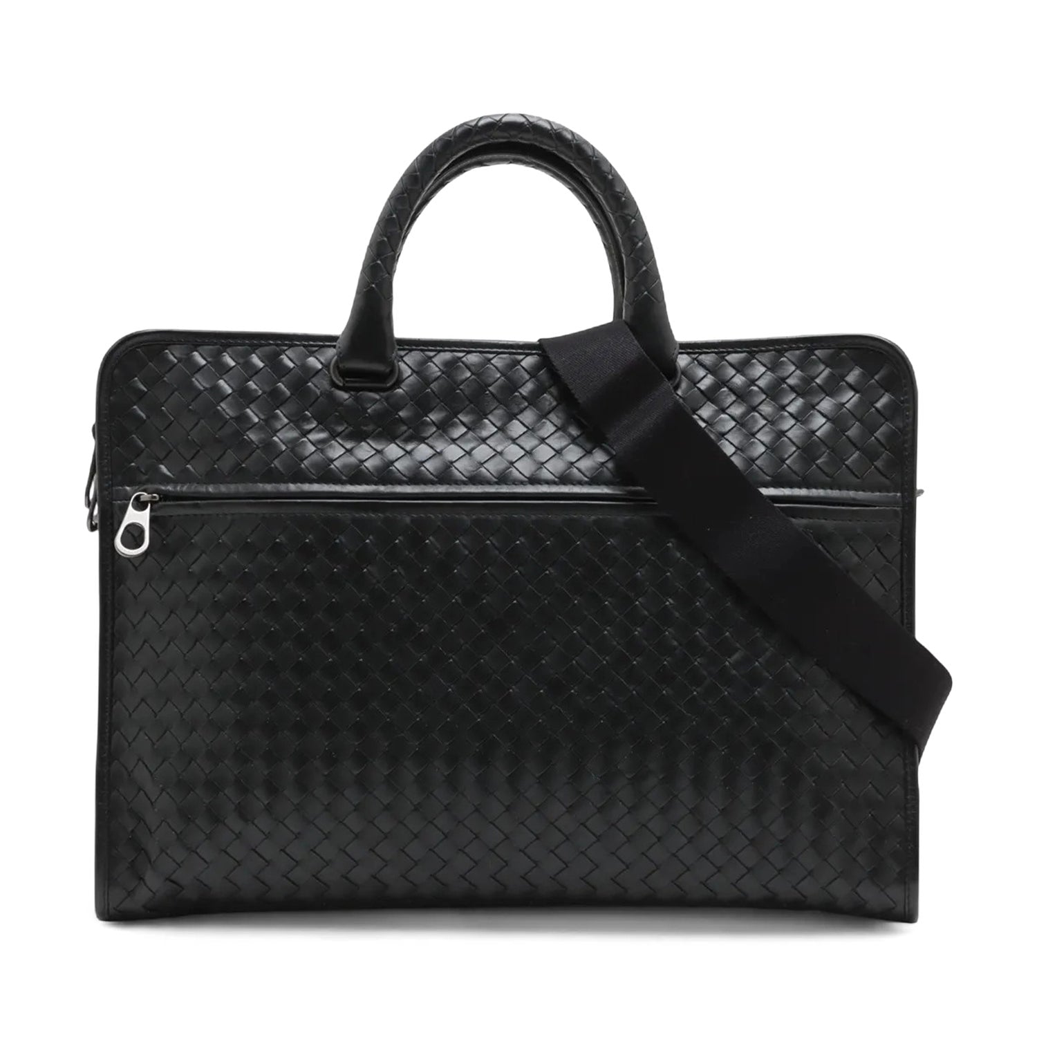 Bottega Veneta Lambskin Intrecciato 2way Business Bag