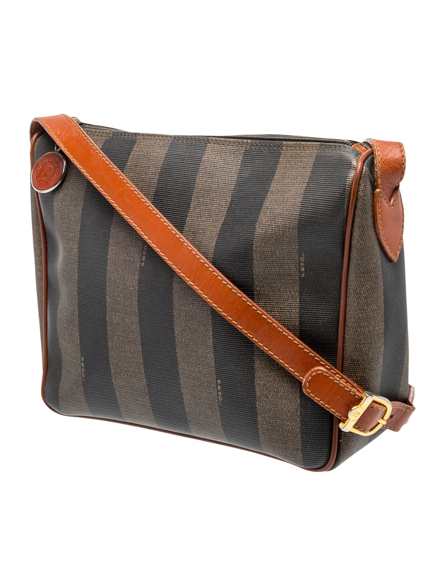 Fendi Pequin Crossbody Bag