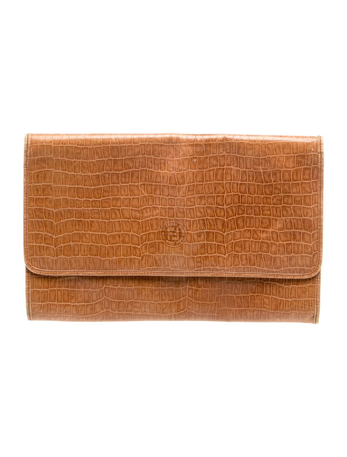 Fendi Zucca FF Clutch