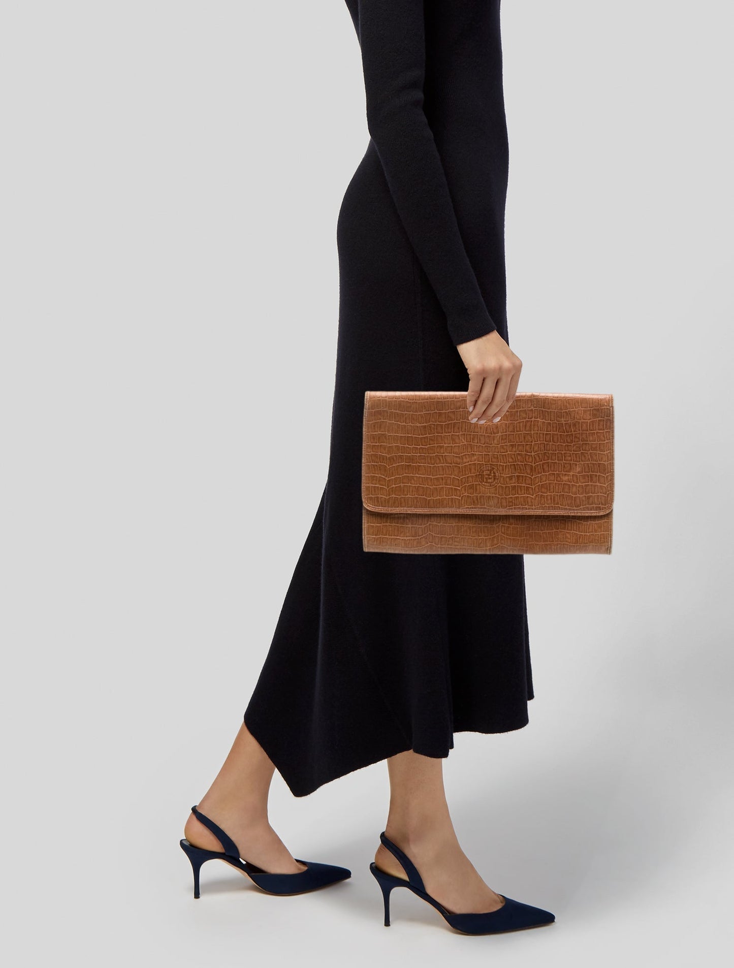 Fendi Zucca FF Clutch
