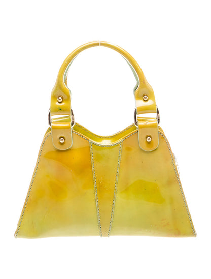 Fendi Patent Leather Top Handle Bag Mini