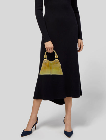 Fendi Patent Leather Top Handle Bag Mini