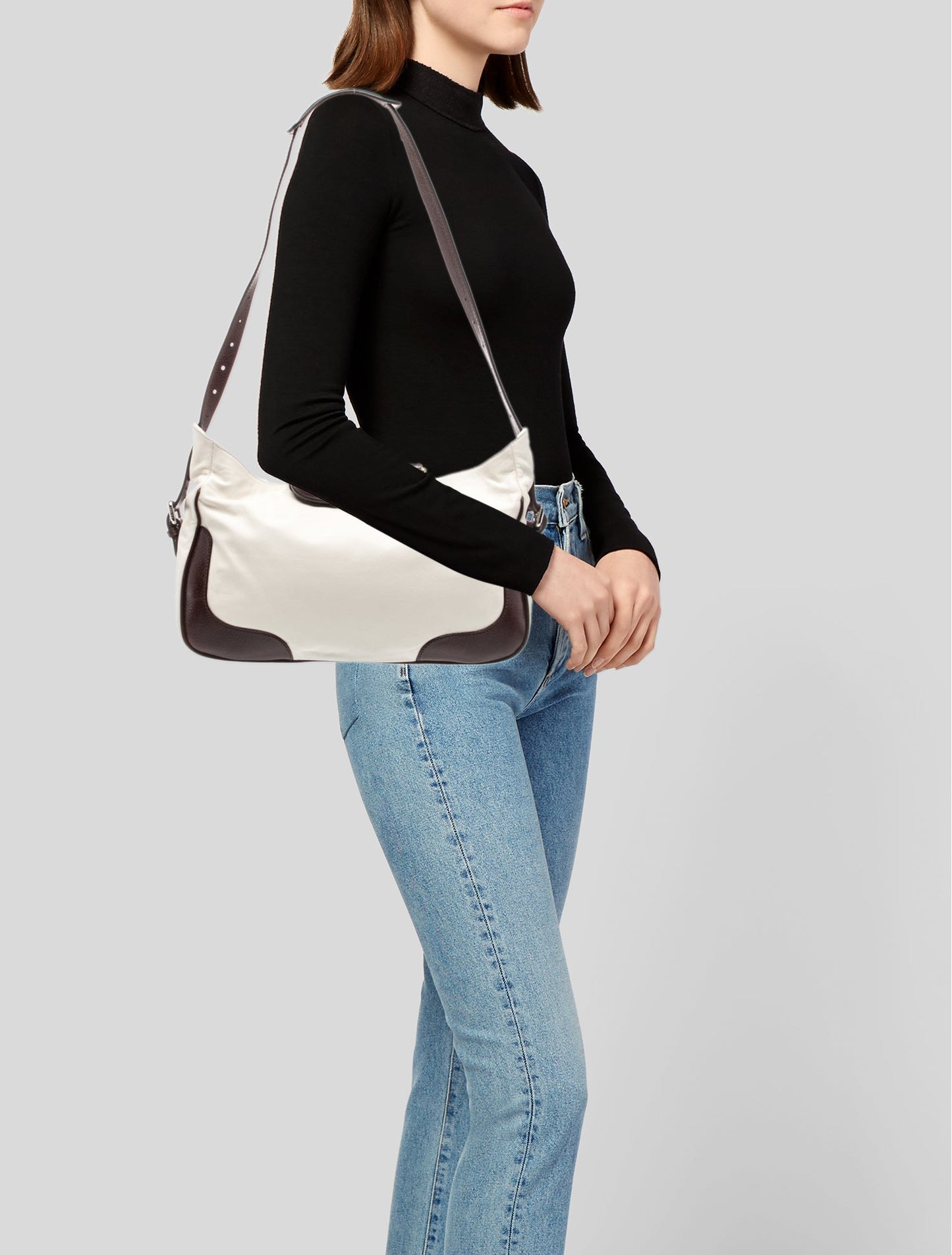 Fendi Leather Top Handle Bag