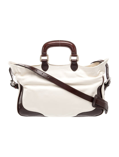 Fendi Leather Top Handle Bag