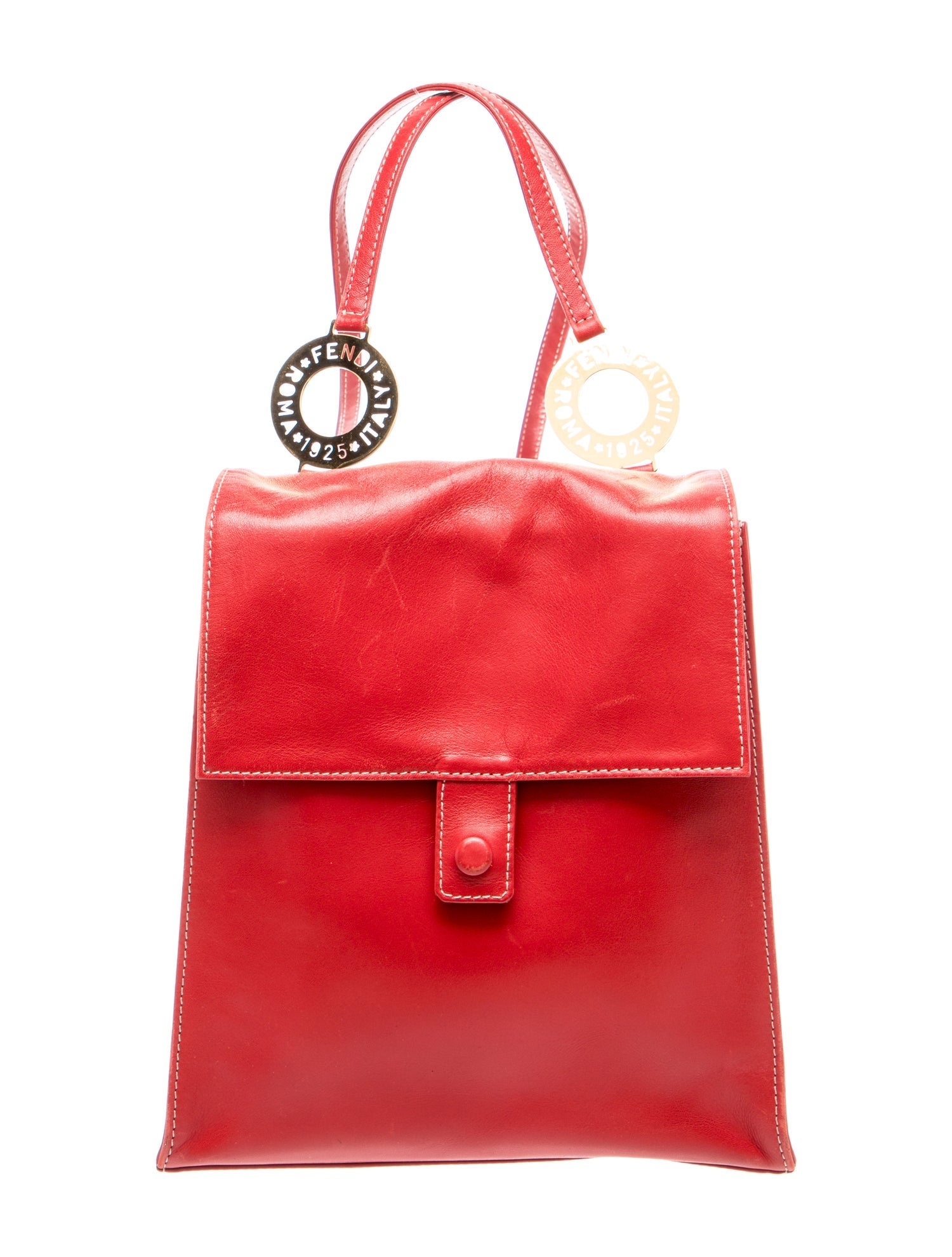 Fendi Leather Backpack Vintage