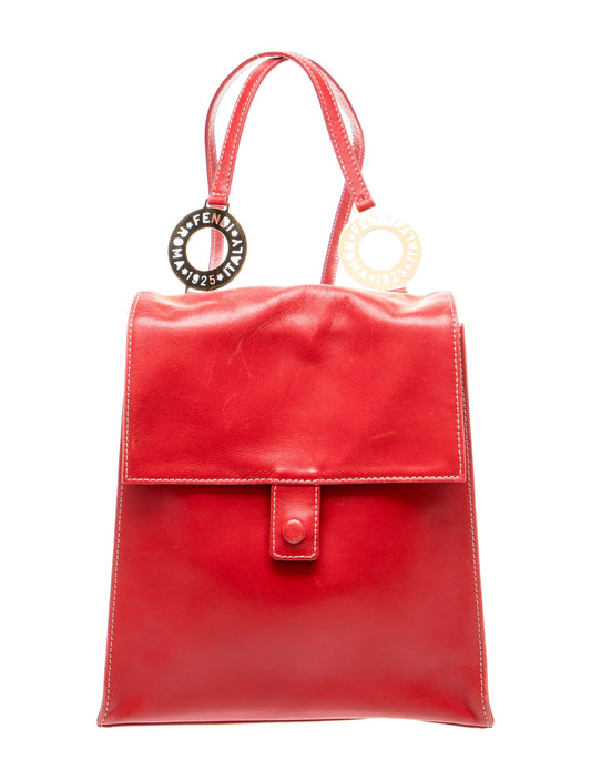 Fendi Leather Backpack Vintage