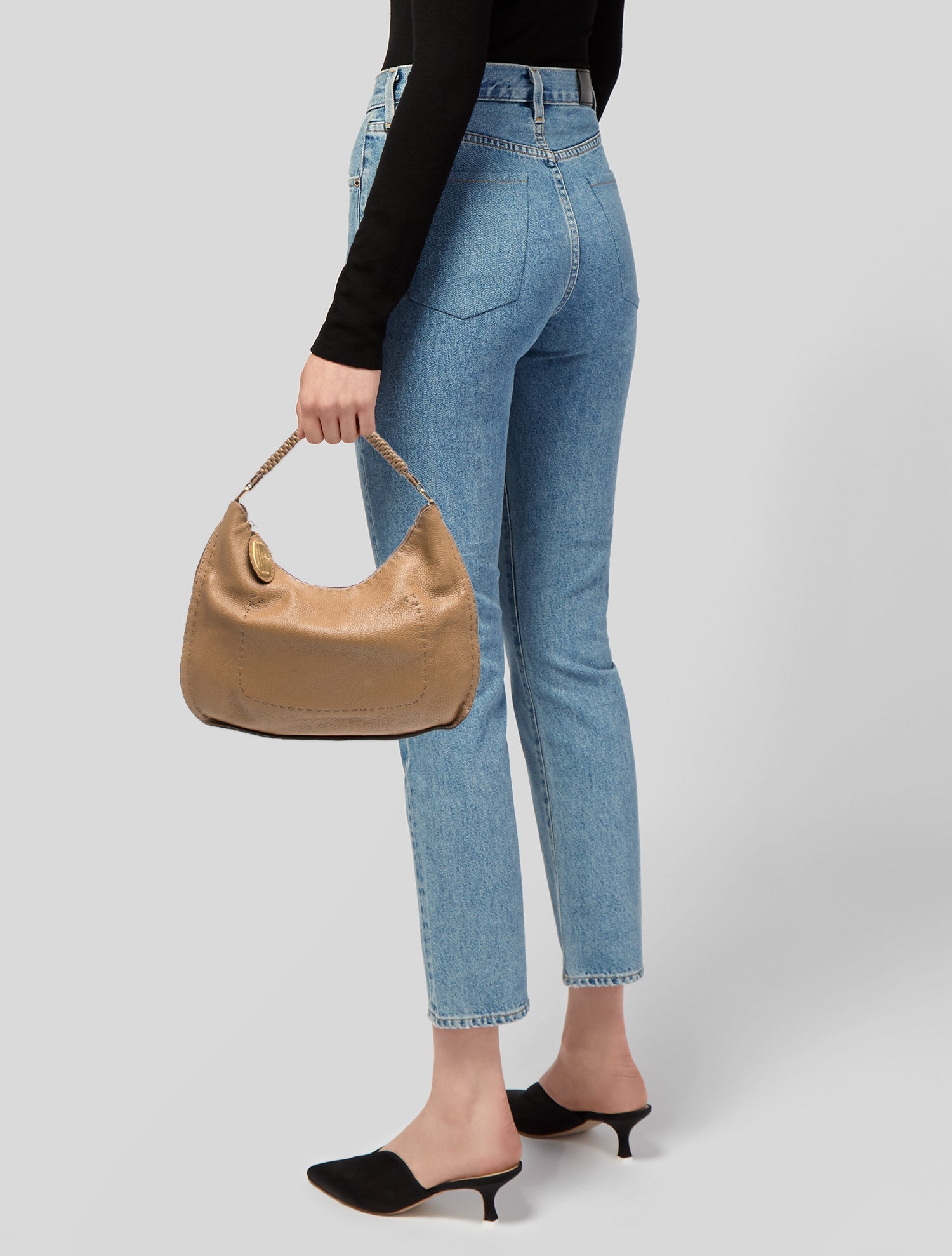 Fendi Leather Selleria Vintage