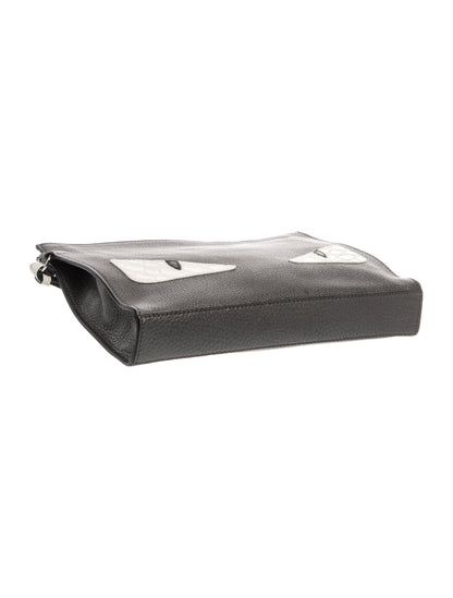 Fendi Leather Clutch
