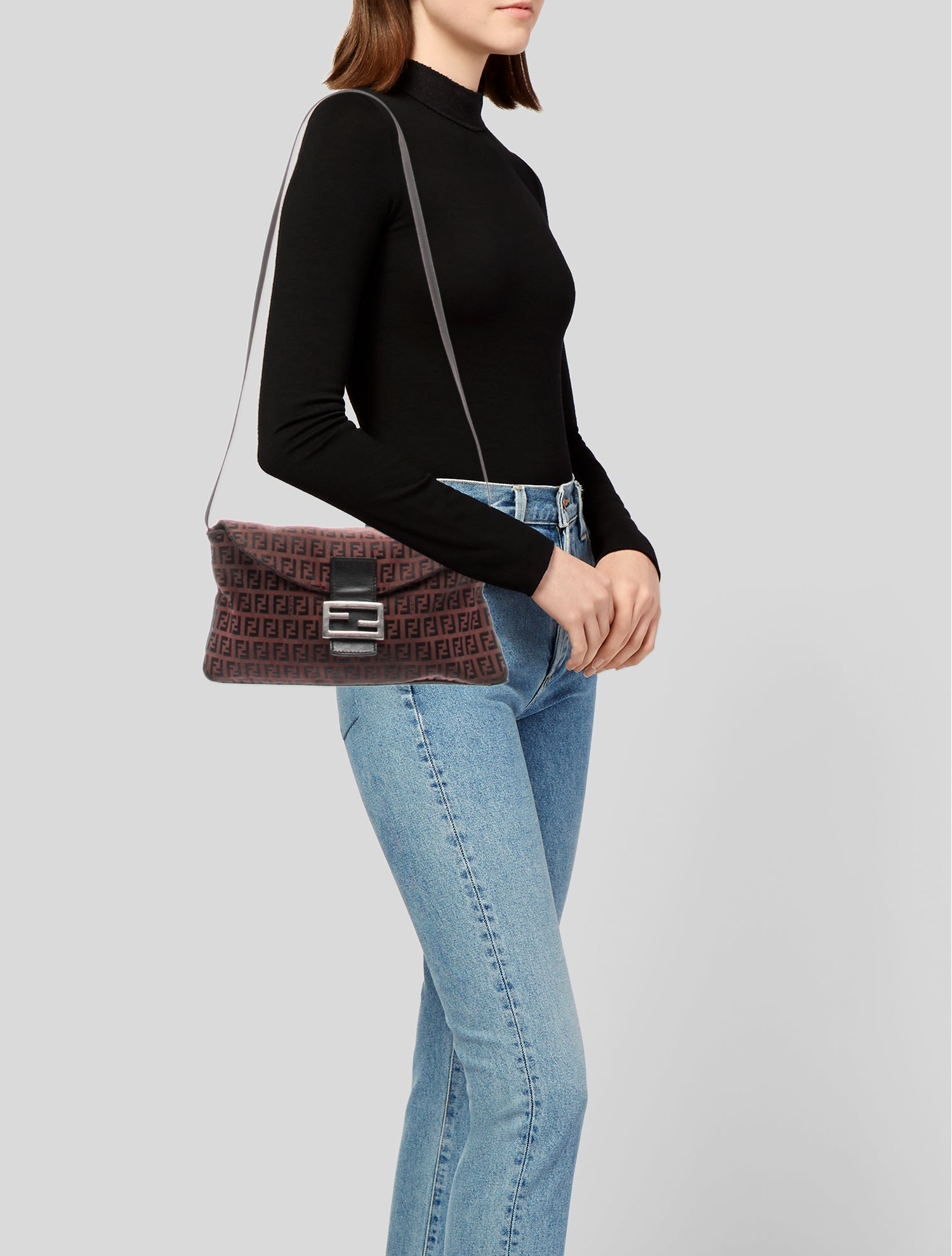Fendi Zucchino FF Pochette