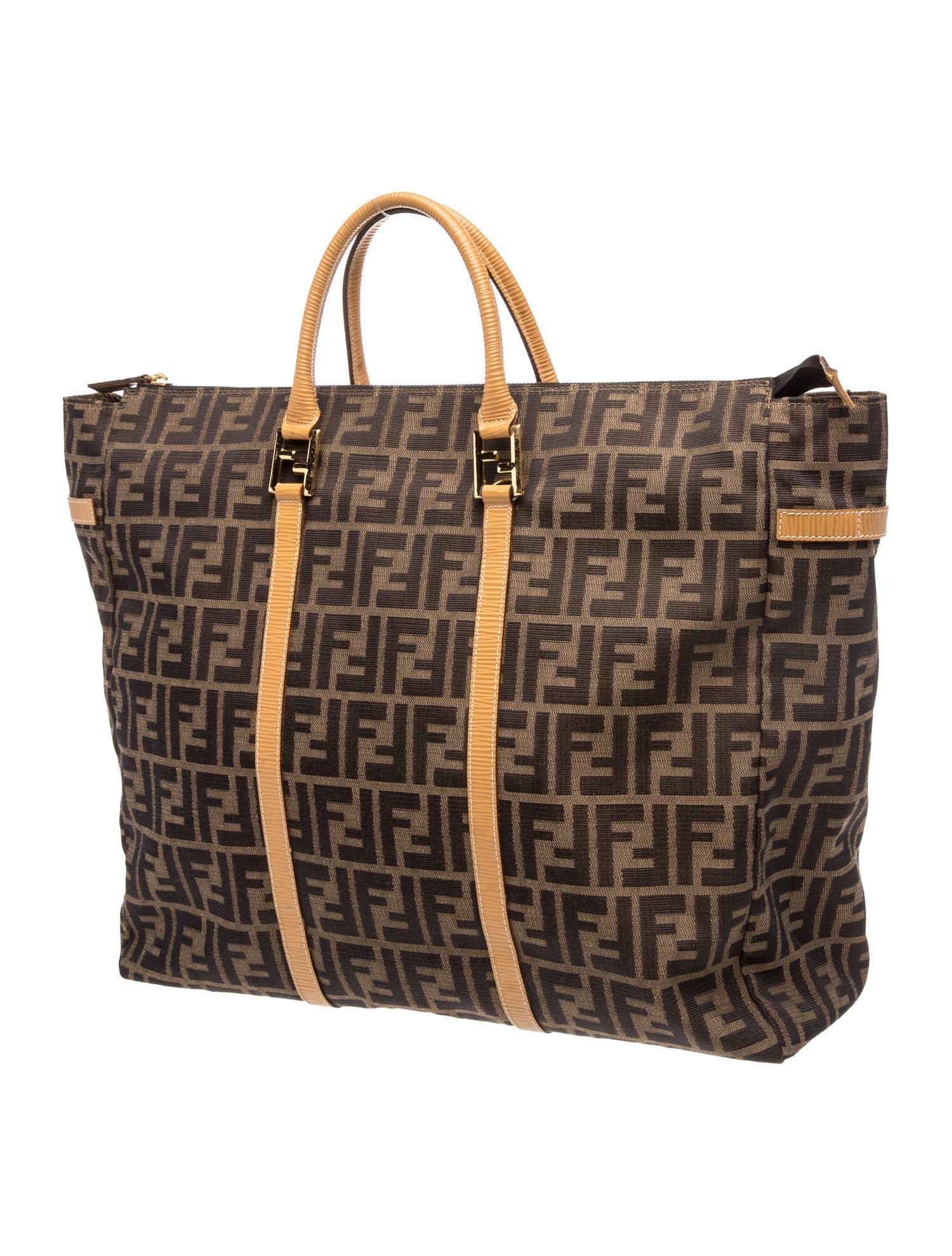 Fendi Zucca FF Bauletto Vintage