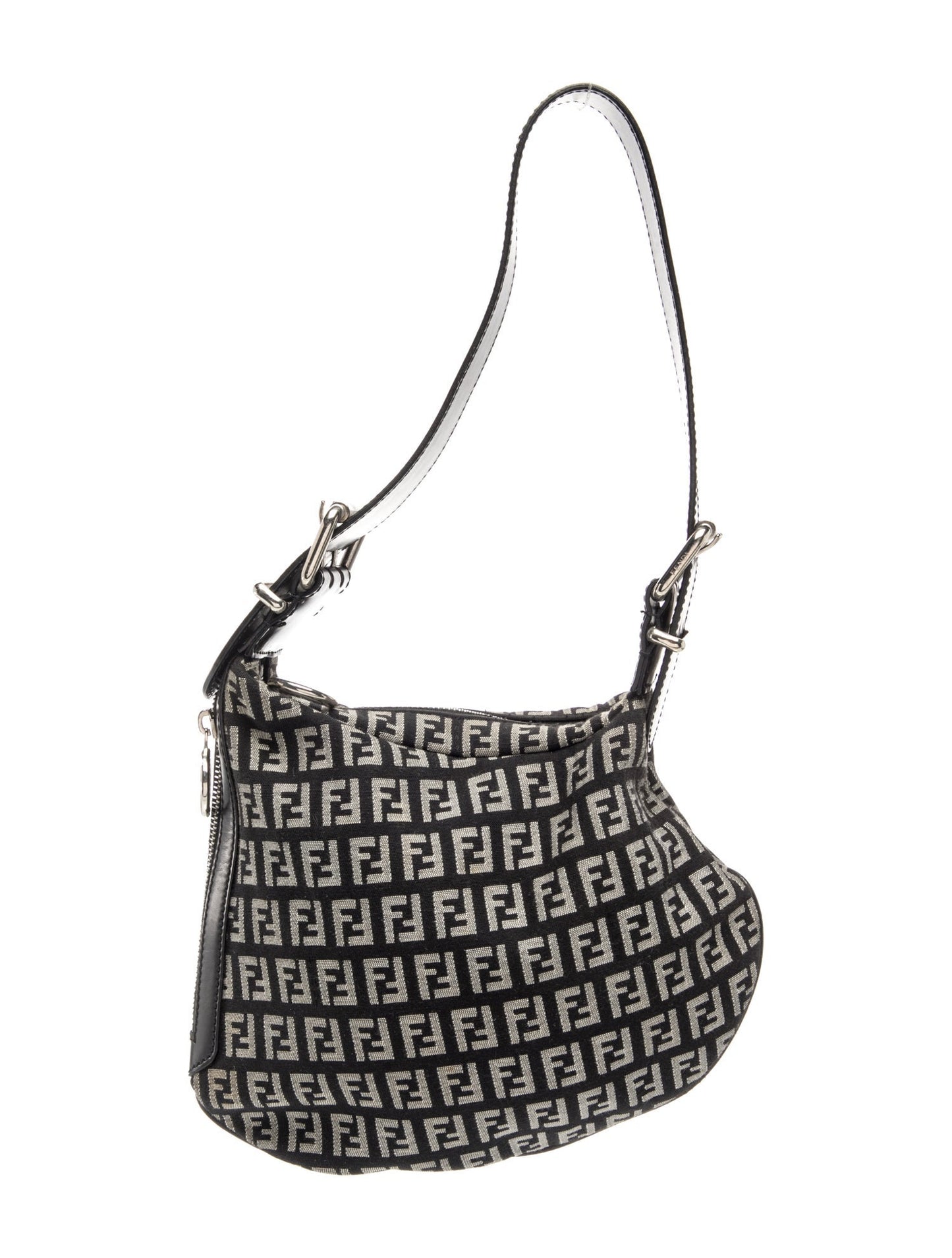Fendi Zucchino FF Oyster Vintage