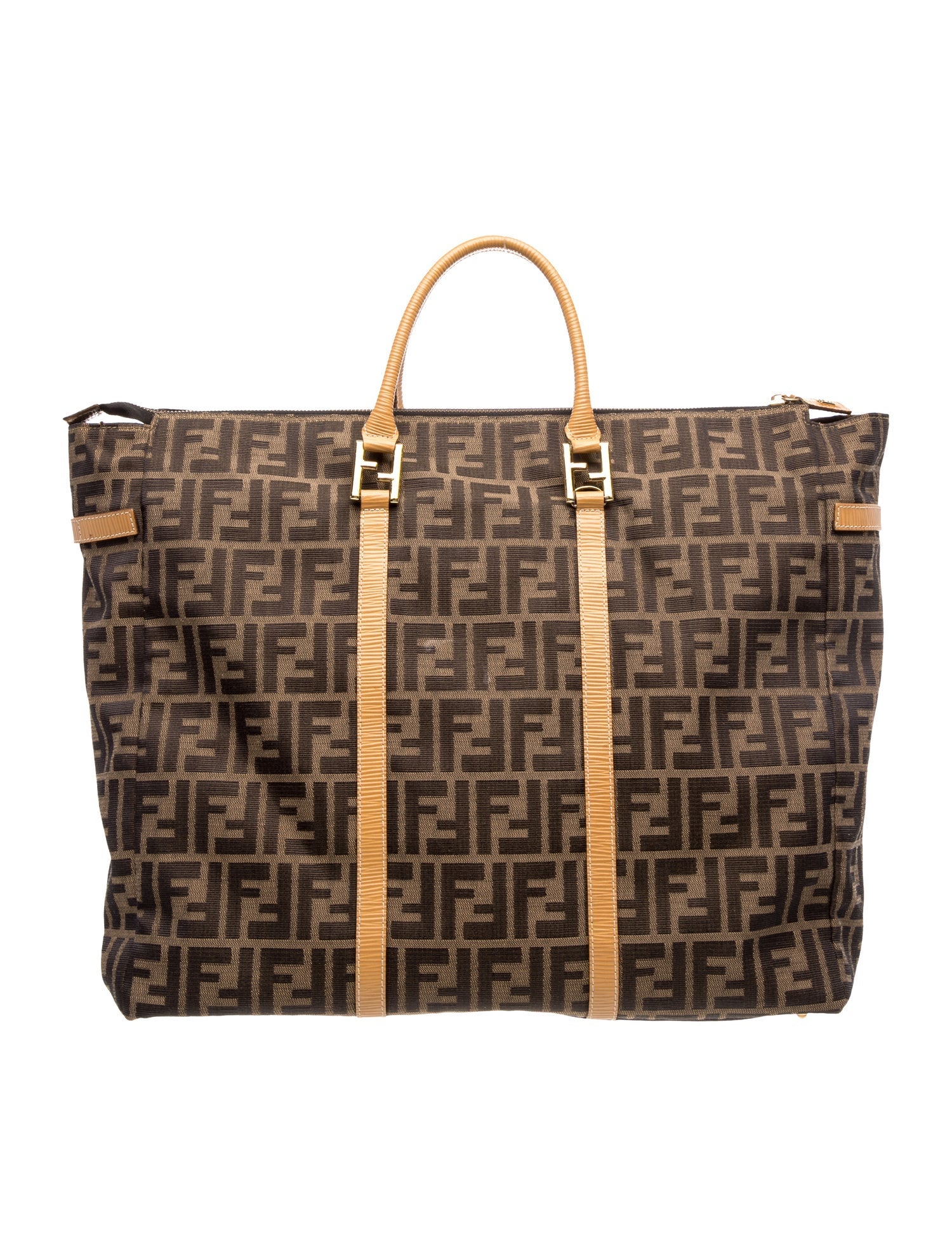 Fendi Zucca FF Bauletto Vintage