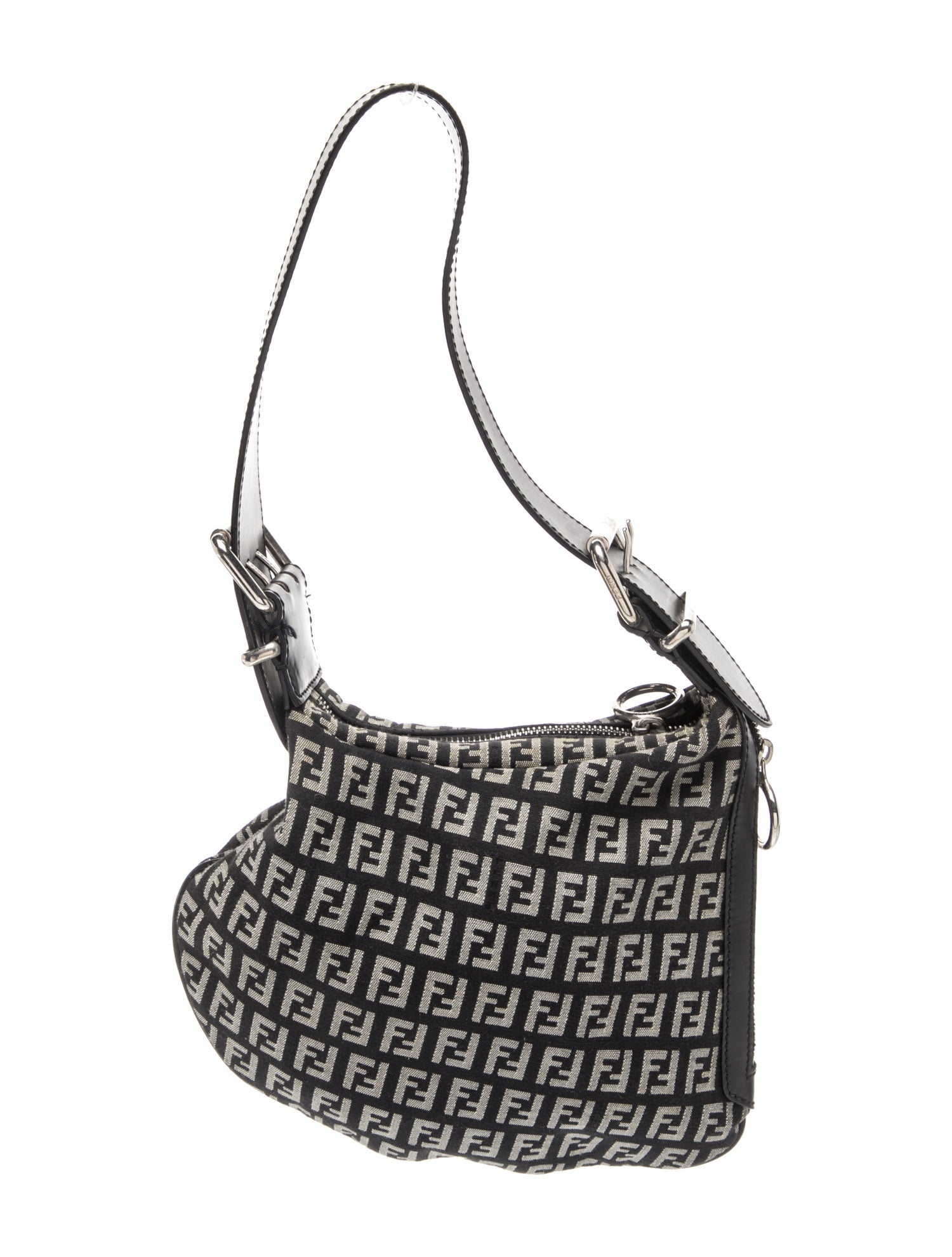 Fendi Zucchino FF Oyster Vintage