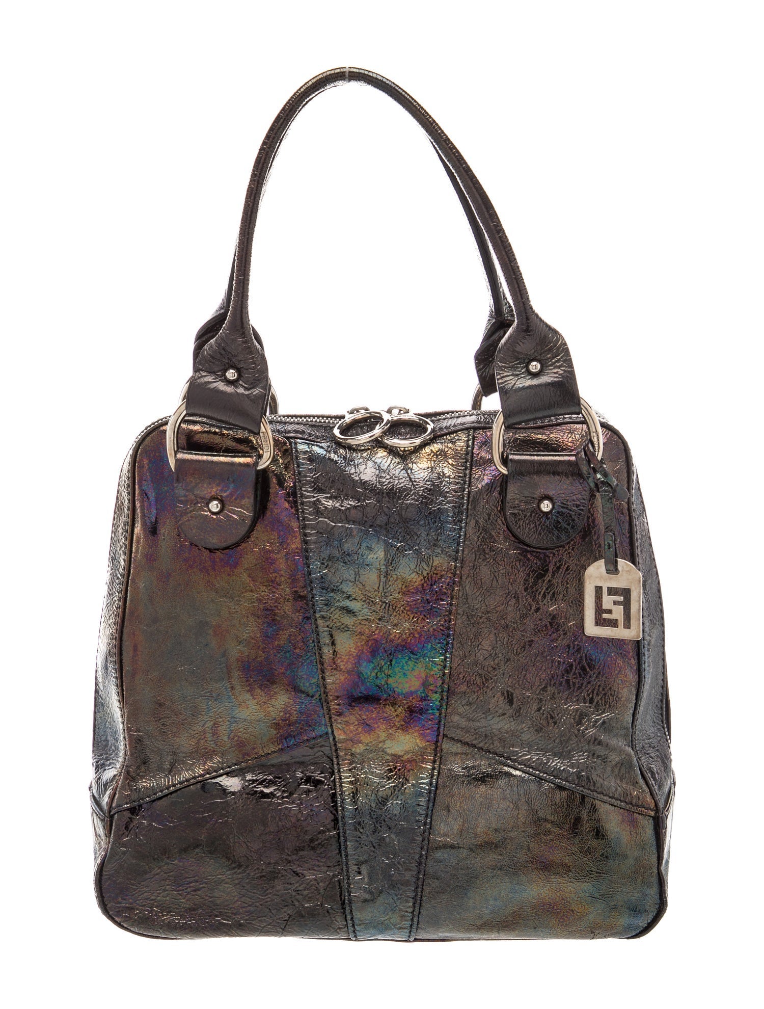 Fendi Leather Top Handle Bag