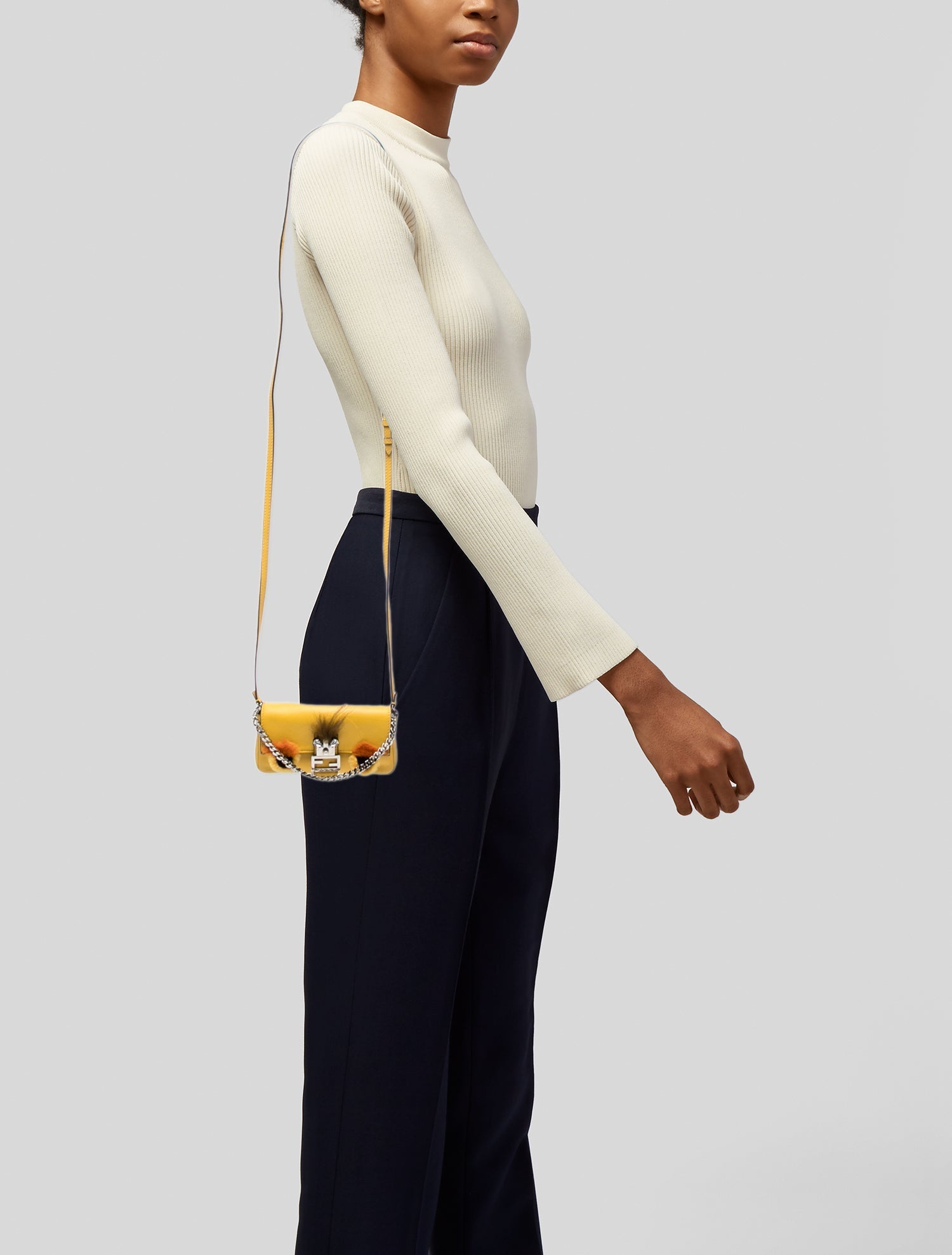 Fendi Monsters Baguette Micro