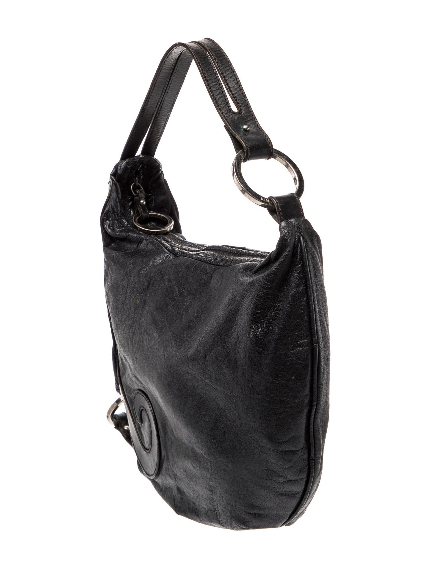 Fendi Leather Oyster Vintage