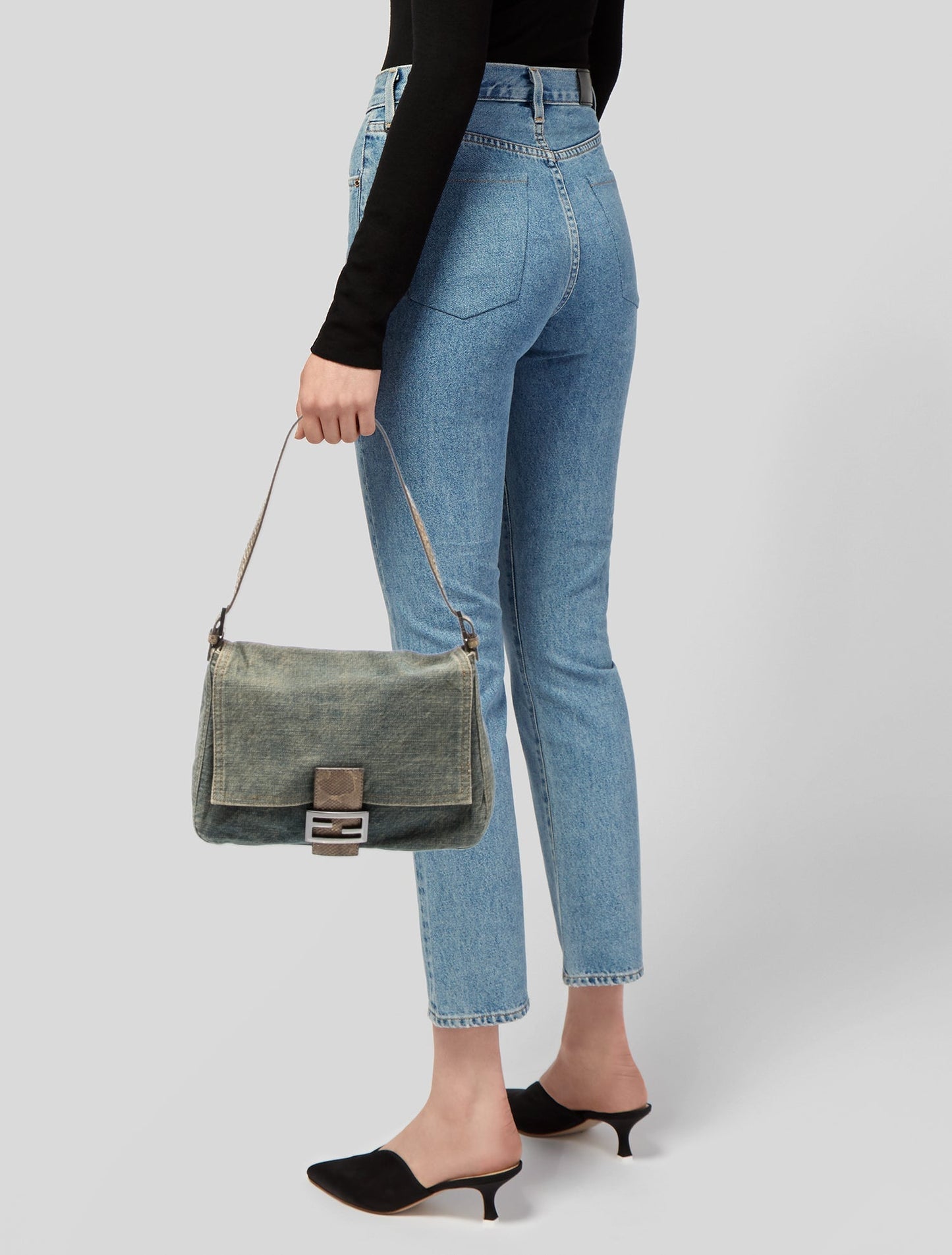 Fendi Zucchino FF Mama Vintage