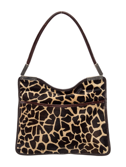 Fendi Zucca FF Shoulder Bag Vintage