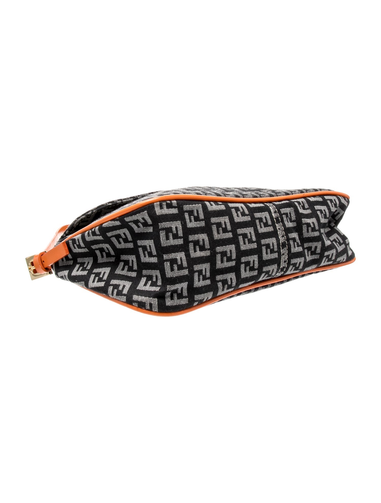 Fendi Zucchino FF Shoulder Bag Vintage