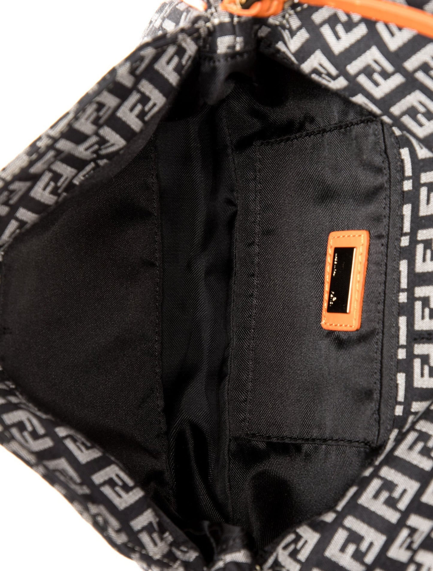 Fendi Zucchino FF Shoulder Bag Vintage