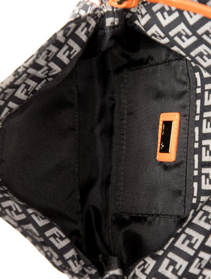 Fendi Zucchino FF Shoulder Bag Vintage