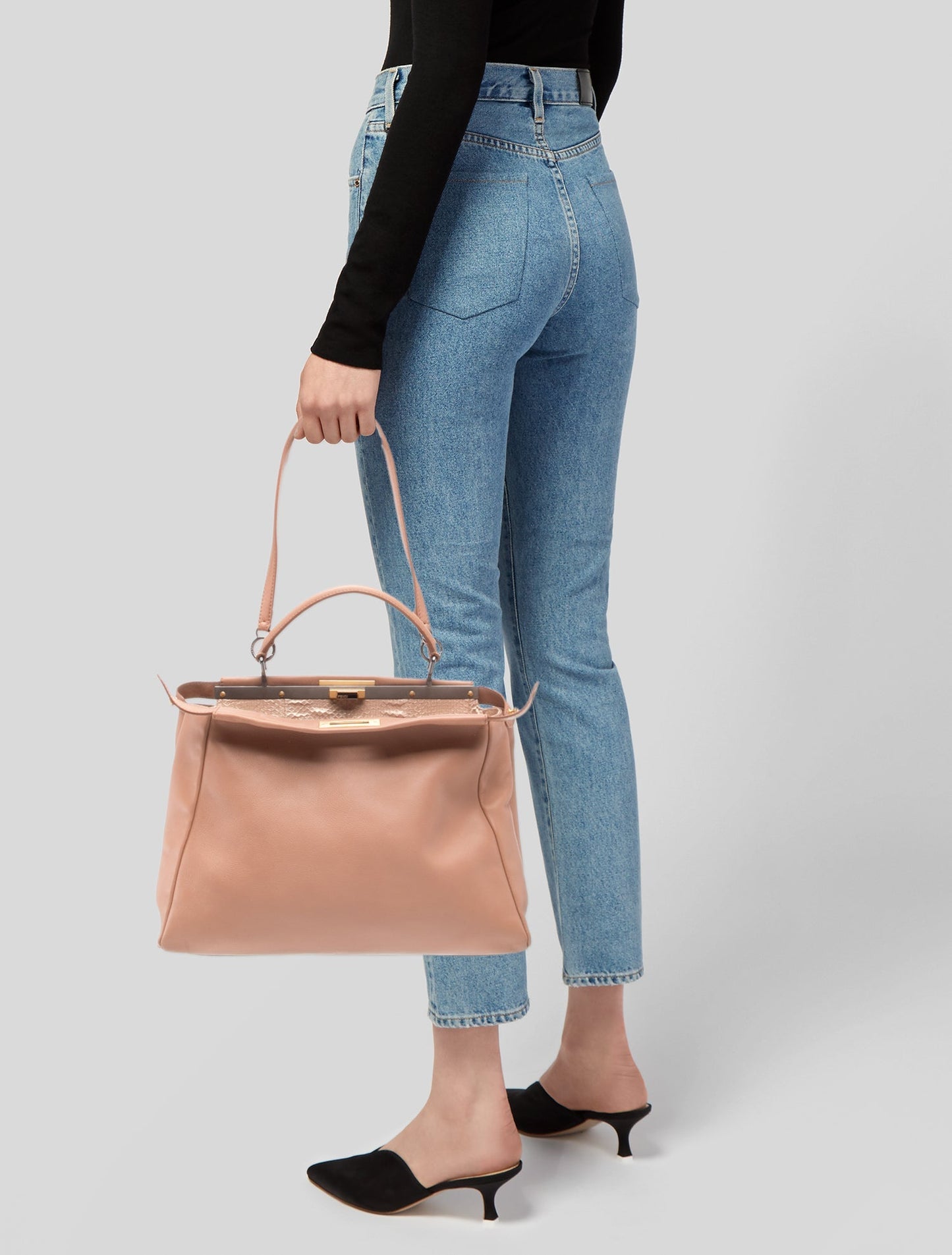 Fendi Leather Peekaboo