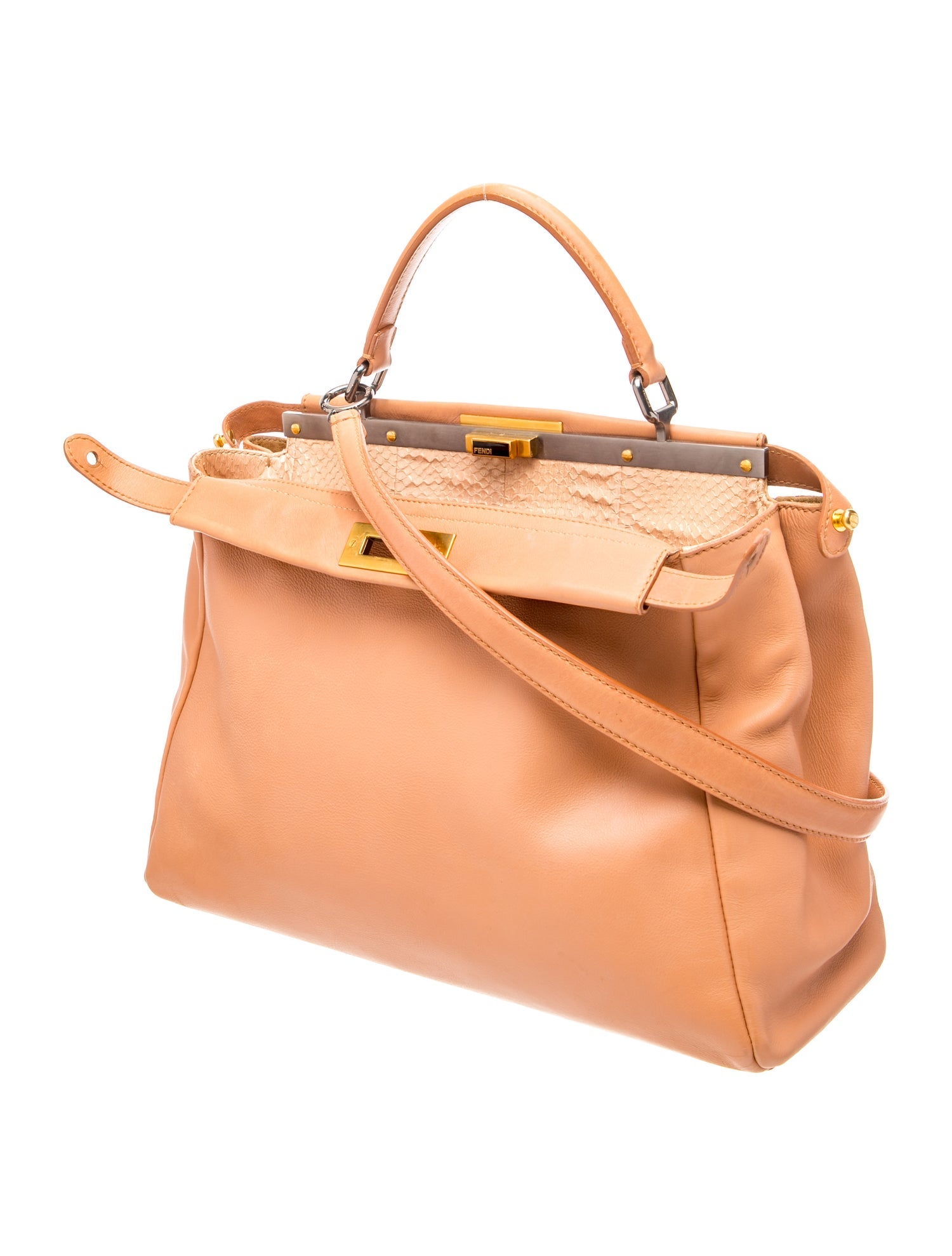 Fendi Leather Peekaboo